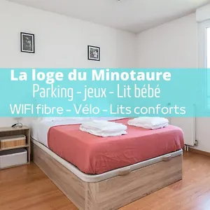 La Loge Du Minotaure, Cosy, Parking Et Bureaux , Toulouse France